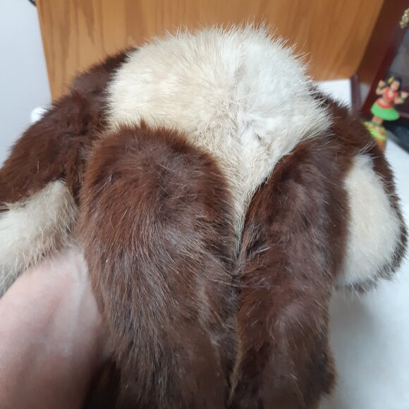 Vintage Real Fur Teddy Bear - Pristine Condition - Picture 4 of 11